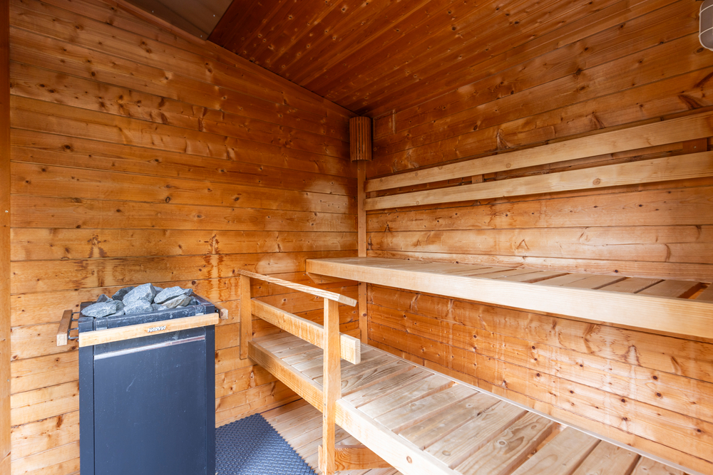 Privé buitensauna