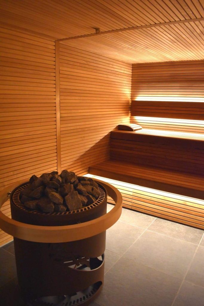 90 graden sauna