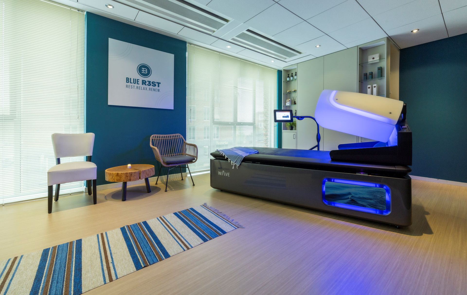 Helmond BLUE R3ST massagebank