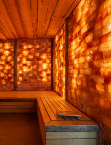Zoutsteen sauna - Afbeelding 1